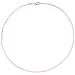 Produktbild JOBO Damen-Seiden-Halskette rosa 42 cm