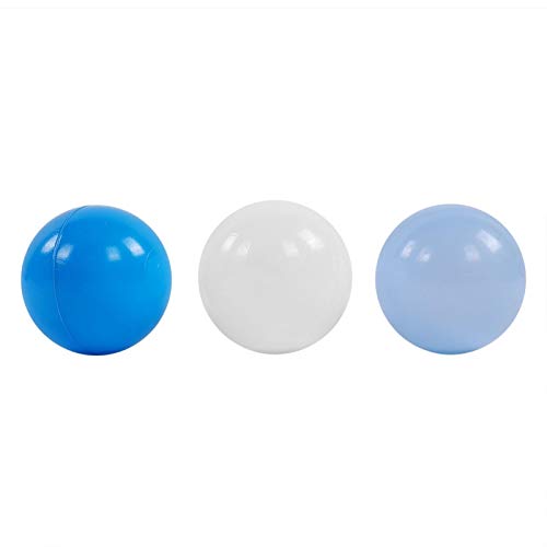 Bolas de plástico, 100 peças de bolas multicoloridas de 5,5 cm para crianças -- Pacote em uma bolsa
