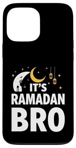 It's Ramadan Bro Happy Fasting�C�X�������̎O�����C�X�������k �X�}�z�P�[�X iPhone 13 Pro Max �p
