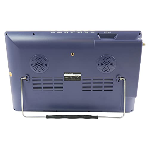 Image of beFree Sound Portable Rechargeable 14 Inch LED TV with HDMI, SD /MMC, USB, VGA, AV in /Out and Built-in Digital Tuner in Blue