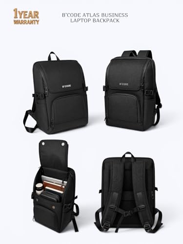 B'CODE Store B'CODE Atlas 15.6 Inch Laptop Backpack - Image 3