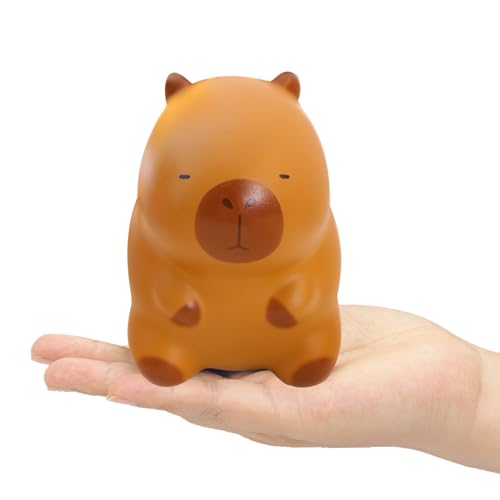 funnysquee Cute Water Hog Squishies Toy Birthday Gift for Kids,Kawaii Soft Animal Stress Relief Squishie Toy