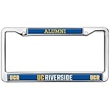 University of California, Riverside Alumni Full Size Standard License Plate Metal Frame