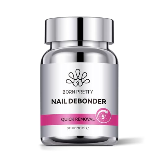 BORN PRETTY 80ML Nail Glue Remover for Press-On&Acrylic Nail, Nail Debonder