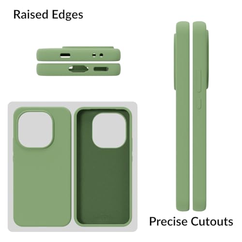 Image of SPRIG Compatible with IQOO 15 5G SilkTone Silicone Back Cover Drop Tested Shock Proof Mobile Case for Men, Women, Boys and Girls with Camera Protection (Mint Green)