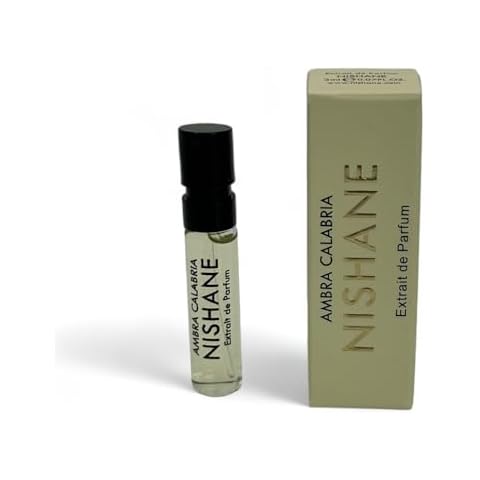 Nishane Ambra Calabria Extrait De Parfum Spray Vial On Card Cover