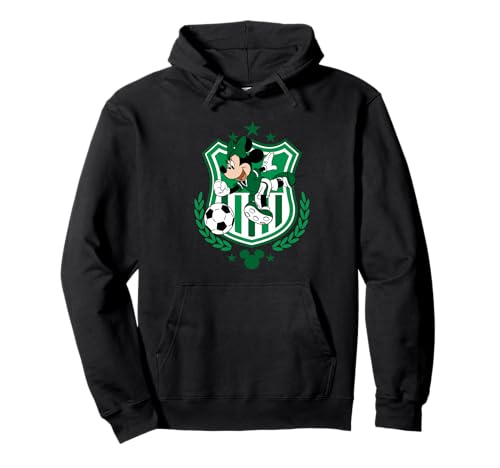 Minnie Mouse Disney pullover hoodie vert sweat de football enfant
