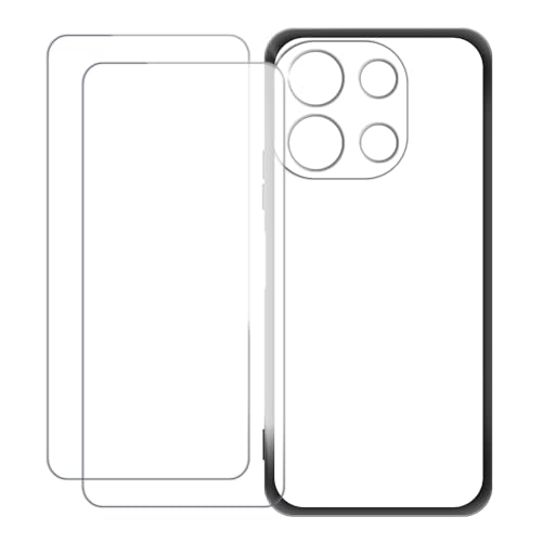 UOGNADGD Umidigi G9A �Ƃ̌݊������� �J�X�^���J���t���P�[�X�{�����K���X�ی�t�B����2���t�� ? �Ռ��z�������h�~ (�u���b�N)