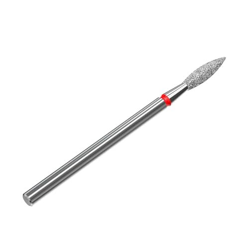 STALEKS PRO   DIAMANT BIT   Llama (anillo rojo) I Accesorio para cortaúñas I Brocas para manicura y pedicura APARATIVAS I FA10R023/10 FA10R023/10