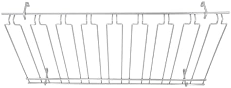 Winco Chrome Plated Overhead Glass Rack, 18-Inch by 36-Inch by 4-Inch image 2