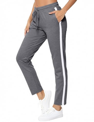 Aseniza Jogginghose Damen Sporthose Lang Baumwolle Trainingshose...