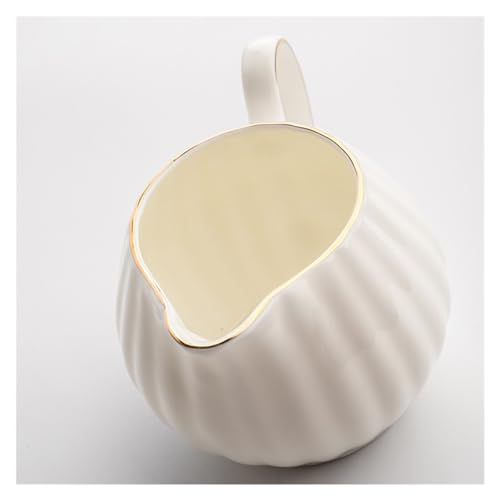 Pichet séparateur de sauce blanc 300ml pour doser sans verser à côté - 6
