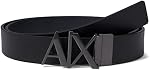 A|X Armani Exchange mens A X Hinge Plate BeltBelt