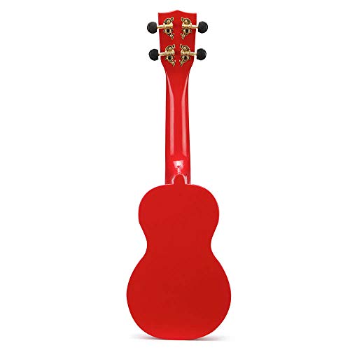 Ukulele Soprano Serie Smile - Vermelho