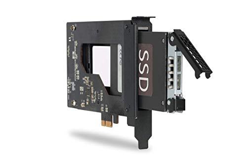 ICY DOCK 2.5C` SATA SSD [oun[hhCuxCA_v^[ PCIe gJ[hXbgp | ExpressSlot MB839SP-B