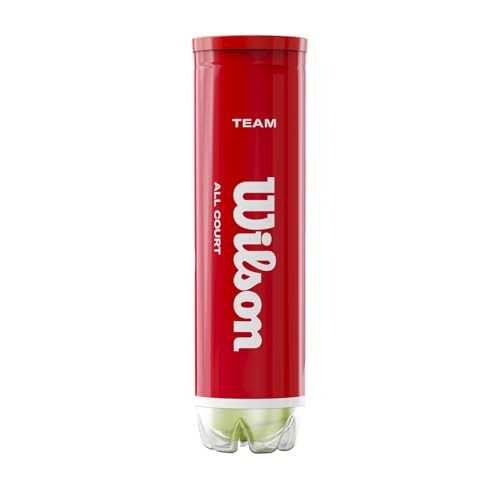Wilson Tennisbälle Team W Practice, gelb, 4er Dose, WRT111900