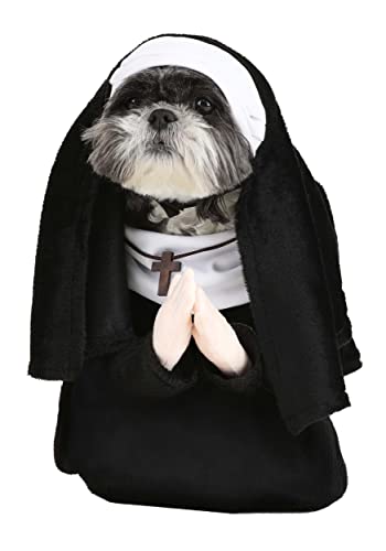 Disfraz de monja para perros y gatos Fun Costumes XL