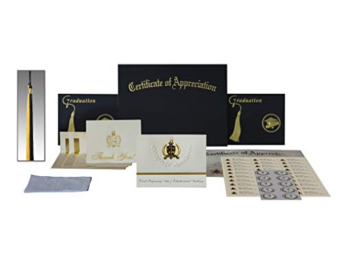 Signature Announcements Doral Performing Arts & Entertainment Academy (Doral, FL) Graduation Announcements, Presidential Elite Pack 25 w/ Gold & Black Foil seal - Thumbnail 4