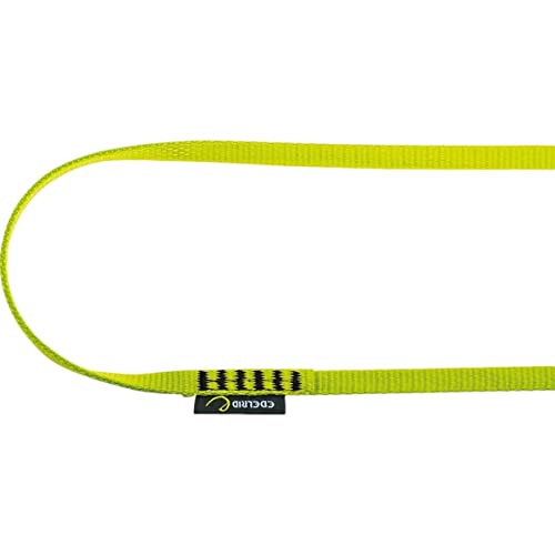 EDELRID Unisex – Erwachsene Tech Web Sling 12mm II Schlingen, neon Green, 60 cm