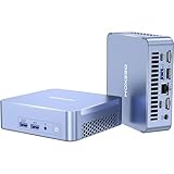 GEEKOM A9 Max AI Mini PC, with AMD Ryzen AI 9 HX 370 (80 Tops), Copilot+ PC, Radeon 890M, 32GB DDR5 (Not LPDDR), 512GB SSD