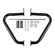Motorschutz für Motorräder, kompatibel mit Speed 400 Scrambler 400 x 2024 2025, Highway Bars Stoßstangenschutz, Schwarz