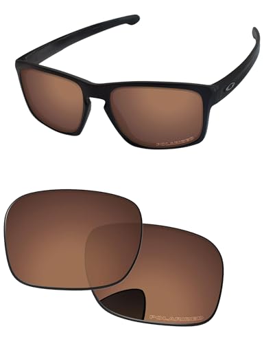 PapaViva Replacement Lenses for Oakley Sliver OO9262/Asian Fit OO9269/Folding/Foldable OO9246 Sunglass