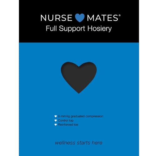 Image of Nurse Mates Full Support Pantyhose | 6 mmHg Graduated Compression | Light Support | Cool and Comfortable | 1 Pair