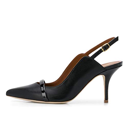 FSJ Women Classy Pointed Toe Thin High Heel Slingback Pump Office Prom Dress Shoes Size 4-15 US2