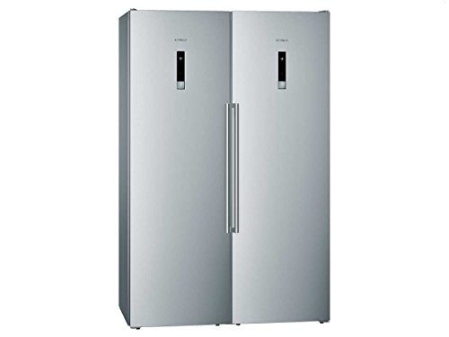Siemens KA99NBI30 Side-by-Side, 186 cm de hauteur, 346 kWh par an, réfrigérateur de 346 litres et partie congélateur de 237 l, la boîte hydroFresh avec...
