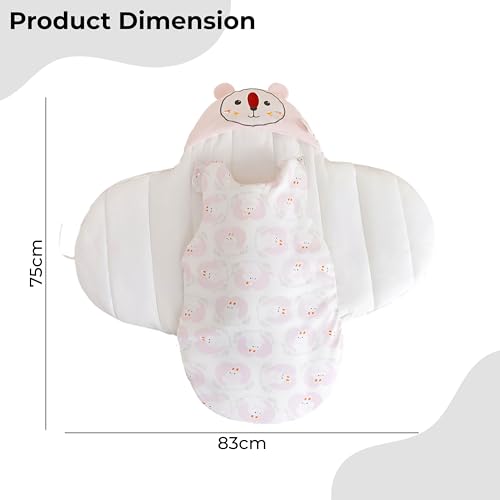 Image of BEMBIKA Baby Blankets for Boys Girls Fleece Baby Sleeping Bag Unisex Baby Essentials for Newborn Infants swaddling Baby Blanket for Kids Toddlers - Bunny Pattern