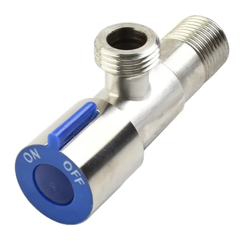 Llave de escuadra triangular de acero inoxidable con indicador rojo 5
