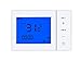 Termostato Caldaia a Batteria, Cronotermostato Incasso Scatola 503, Display LCD Retroilluminato Tasti Touch, Programma Settimanale