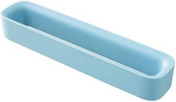 Wall Mounted Shoes Rack Family Bathroom Shoe Storage Organizers Self Adhesive Shoe Stand Slippers Hanging Holder (Color : Pink) (White)