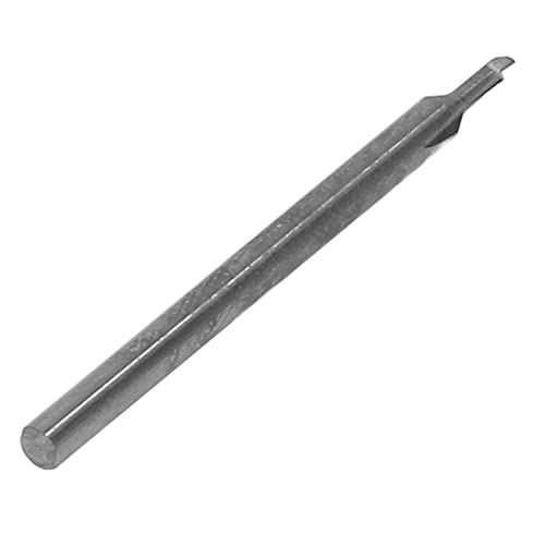 Image of Kadimendium Dovetail End Mill Cutter Carbide 2 Flute Metric Metalwork Cutting Endmill Tool 3mm Dovetail End Mill Cutter (3 X 45 Degree X 40L)