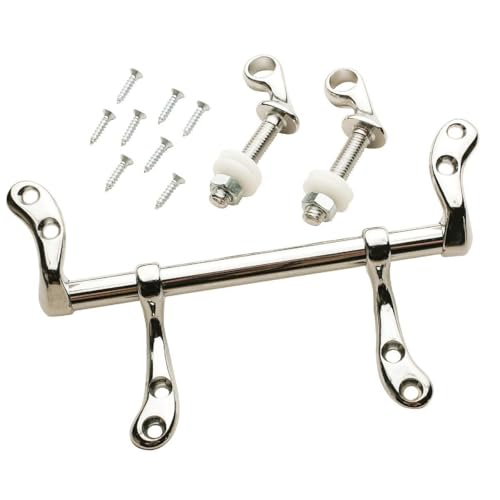 Plumb Pak/Keeney Chrome Toilet Seat Hinge (453463)