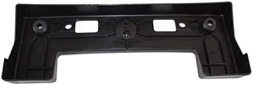 DAT AUTO PARTS Front Bumper License Plate Bracket Replacement for 2008-2010 Nissan Rogue Except 2010 KROM Models Black Textured Plastic NI1068104 96210JM00A