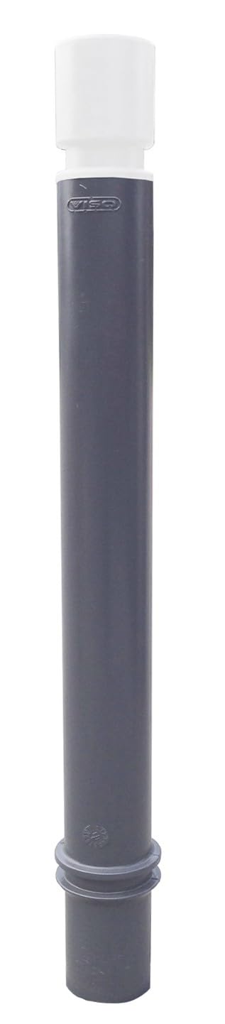 Poteau à mémoire de forme PMR 80mm/​1310mm - tête cylindrique - à sceller - gris RAL7016