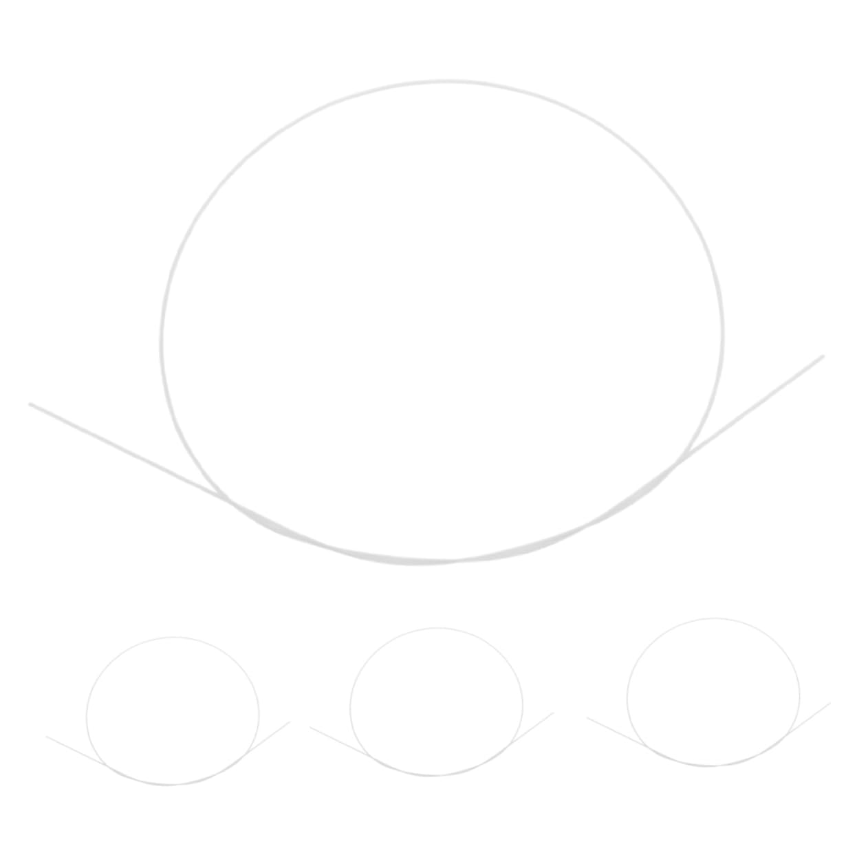 VICASKY Kite Support Pole Kit Plastic Tubing for Models Plastic Rod for Crafts Kite Building Rods