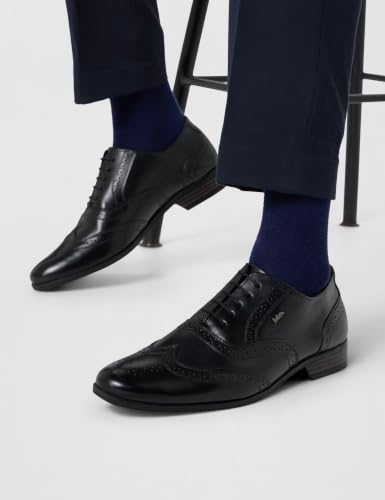 Image of Lee Cooper Men's LC2033B1R Leather Formal Shoes LC2033B1R Black 41