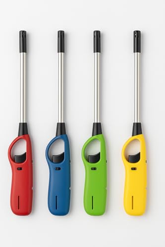 🔥 Set 4 pezzi – quattro accendigas lunghi inclusi per avere sempre uno pronto all’uso.