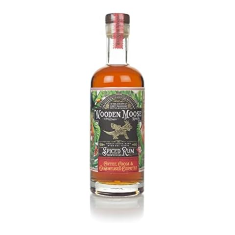 Wooden Moose Rum Co. - Cocoa, Coffee and Caramelised Chipotle - 500ml - 40% ABV Cover