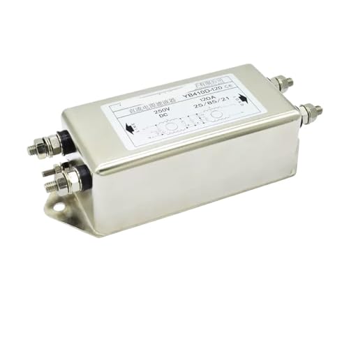 Filtro de alimentación CC YB410D-1A de doble sección de 12V a 220V 2