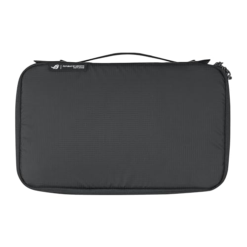 ASUS ROG Archer Tech Pouch, bolsa de accesorios duradera con interior ordenado de 4L 4