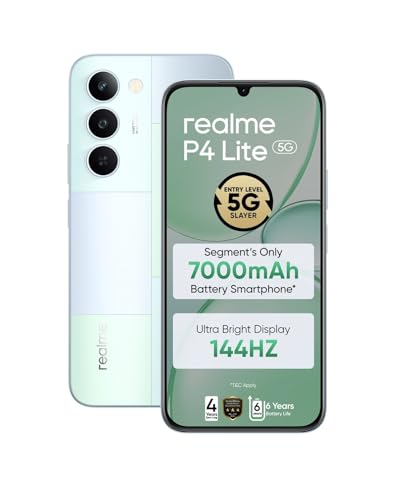 🔋 realme P4 Lite 5G — Best Battery Endurance