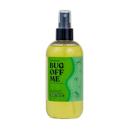 Bug Off Me - Mosquito and Insect Repelling Body Spray Infused with Lemon Eucalyptus, Citronella, Rosemary & Lemongrass - 8 Fl Oz (Pack of 1)