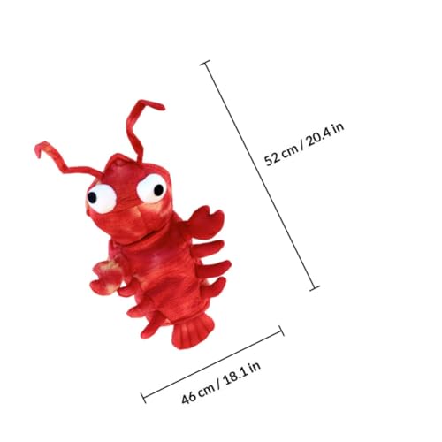 Disfraz de langosta rojo para perros talla XL miniatura 2