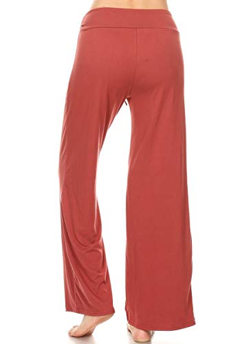 Image of Leggings Depot Women's Wide Leg Drawstring Pajama Pants for Lounge, Sleep