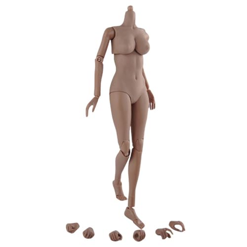Figurine miniature articulée TQ0526 1/6 grand buste de 30 cm en plastique flexible