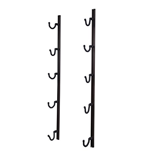 Hold Up Displays USA Made Gun Rack Rifle Shotgun Hanger and Fishing Rod Pole Rack - Copper Vein