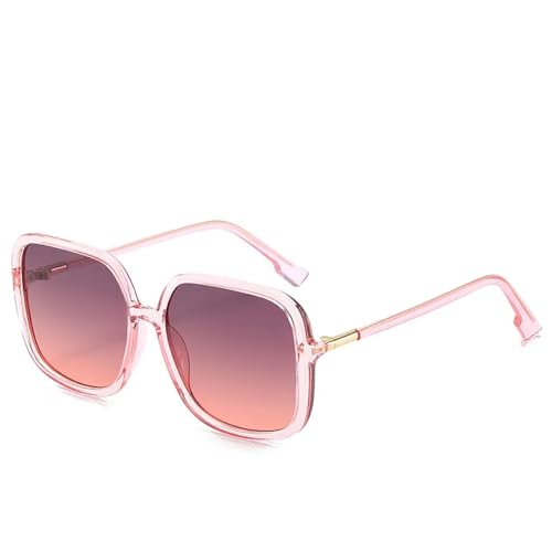 Lunettes de soleil femmes UV400 grand format contre l'éblouissement et les rayons solaires